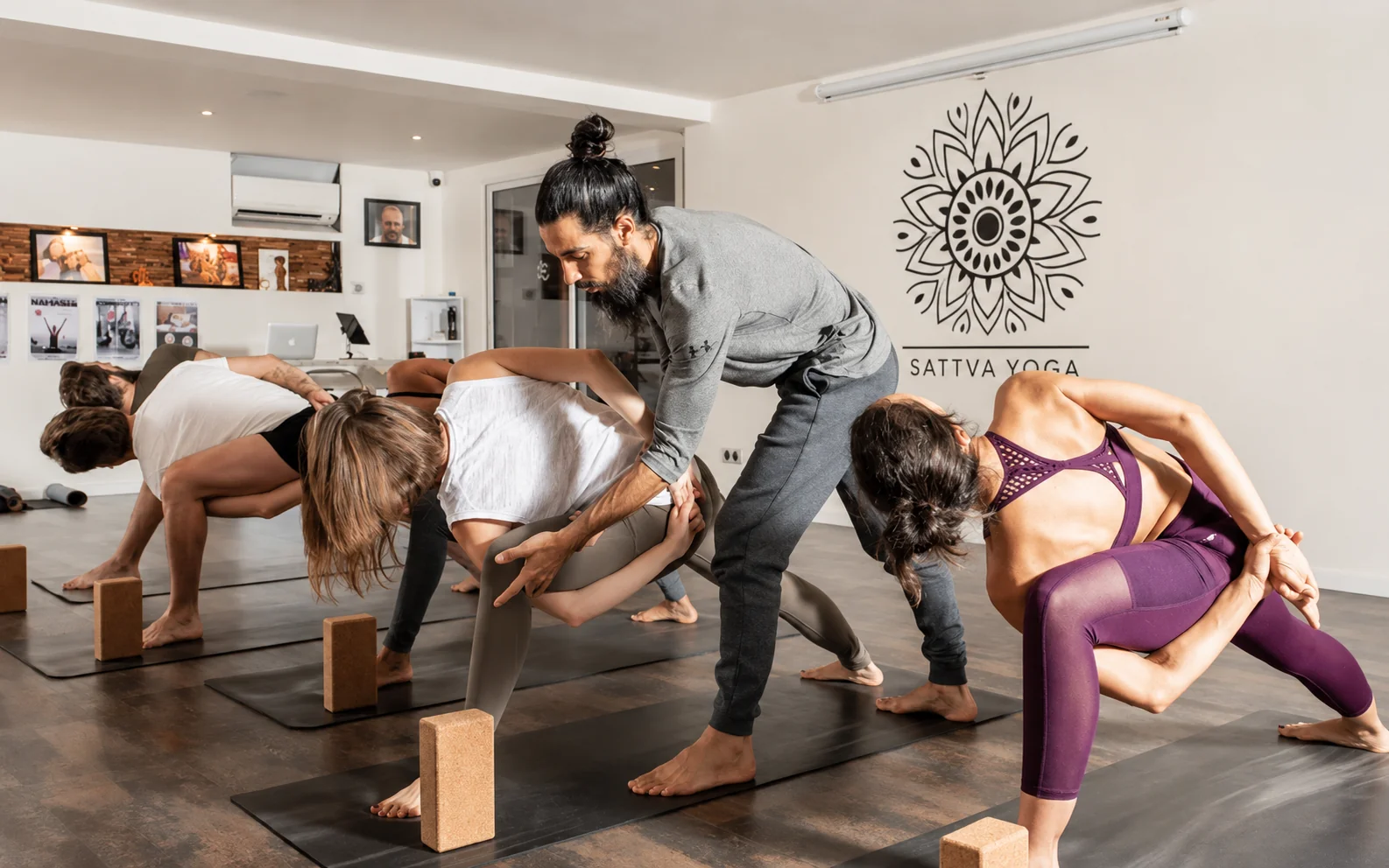 Le studio Sattva Yoga Shala, 73 boulevard Matabiau à Toulouse